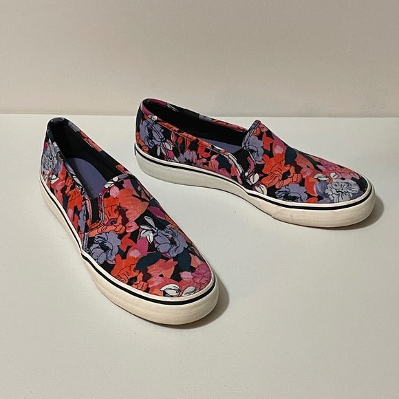 Women's Size 8 Keds Dream Foam Multi-Colored Floral Slip-On Sneakers - Picture 2 of 6